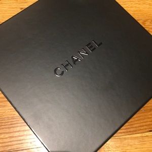 Chanel box and tissue paper